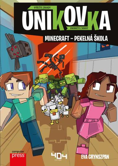 E-kniha Únikovka: Minecraft – pekelná škola - kolektiv