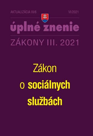 E-kniha Aktualizácia III/6 2021 - Autor Neuveden