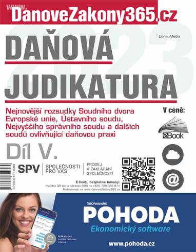 E-kniha Daňová judikatura (V.) - kolektiv autorů