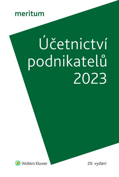 E-kniha meritum Účetnictví podnikatelů 2023 - autorů kolektiv