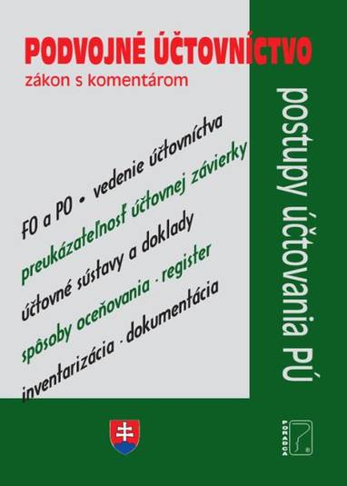 E-kniha Podvojné účtovníctvo - zákony s komentárom - Ľudmila Novotná