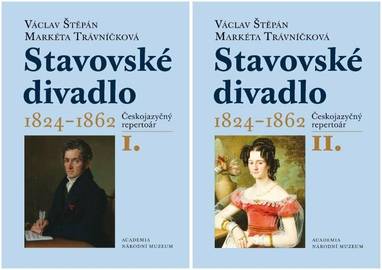 E-kniha Stavovské divadlo 1824-1862, I. a II. svazek - Václav Štěpán, Markéta Trávníčková