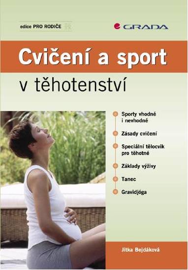 E-kniha Cvičení a sport v těhotenství - Jitka Bejdáková