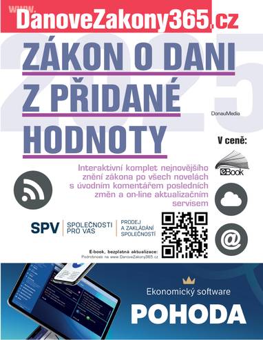 E-kniha Zákon o dani z přidané hodnoty 2025 - kolektiv autorů