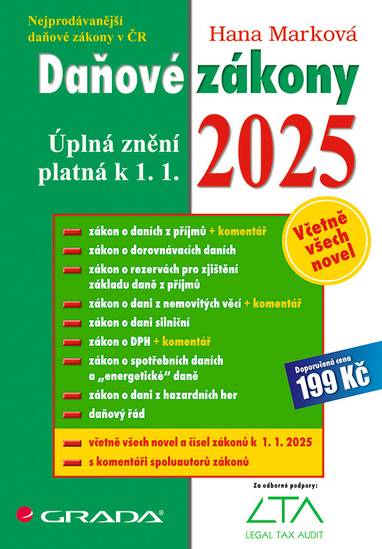 E-kniha Daňové zákony 2025 - Hana Marková