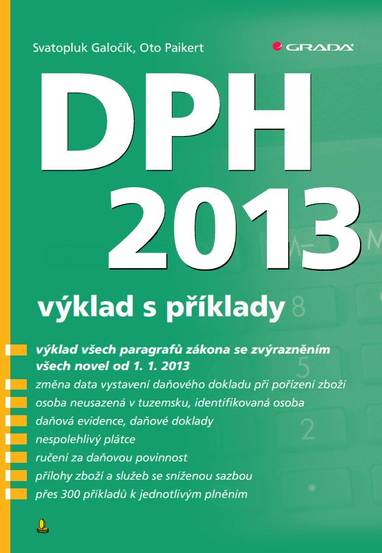 E-kniha DPH 2013 - Oto Paikert, Svatopluk Galočík