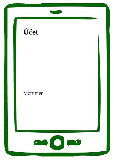 E-kniha Účet - Mortimer