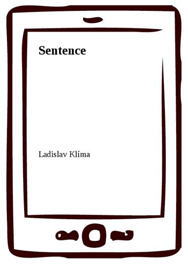 E-kniha Sentence - Ladislav Klíma