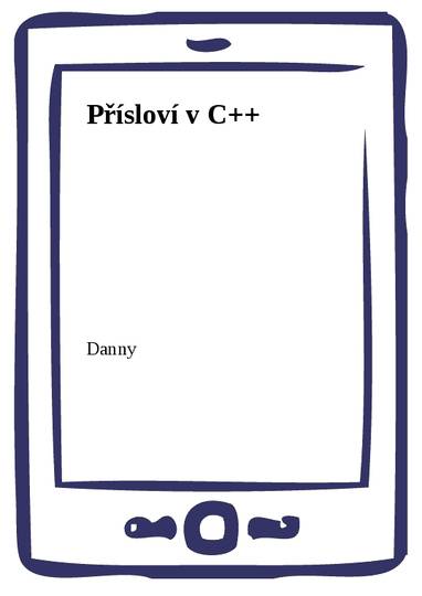 E-kniha Přísloví v C++ - Danny