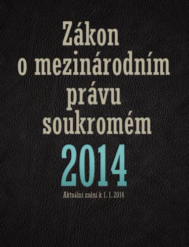 E-kniha Zákon o mezinárodním právu soukromém 2014 - kolektiv autorů